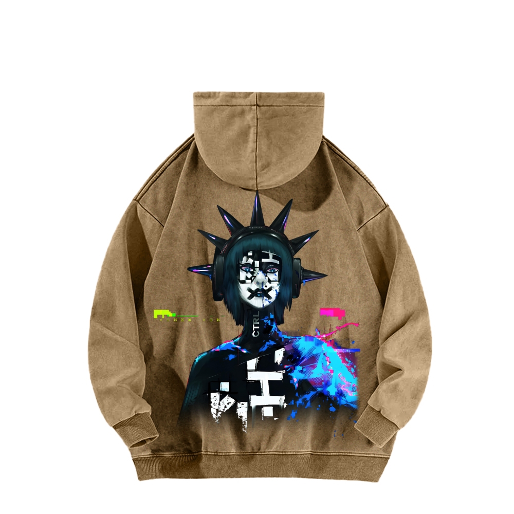 Unisex Washed Hoodie 2603006588