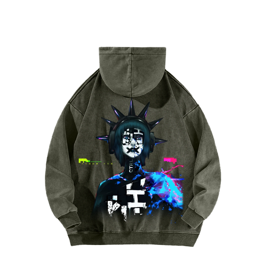 Unisex Washed Hoodie 2603006588