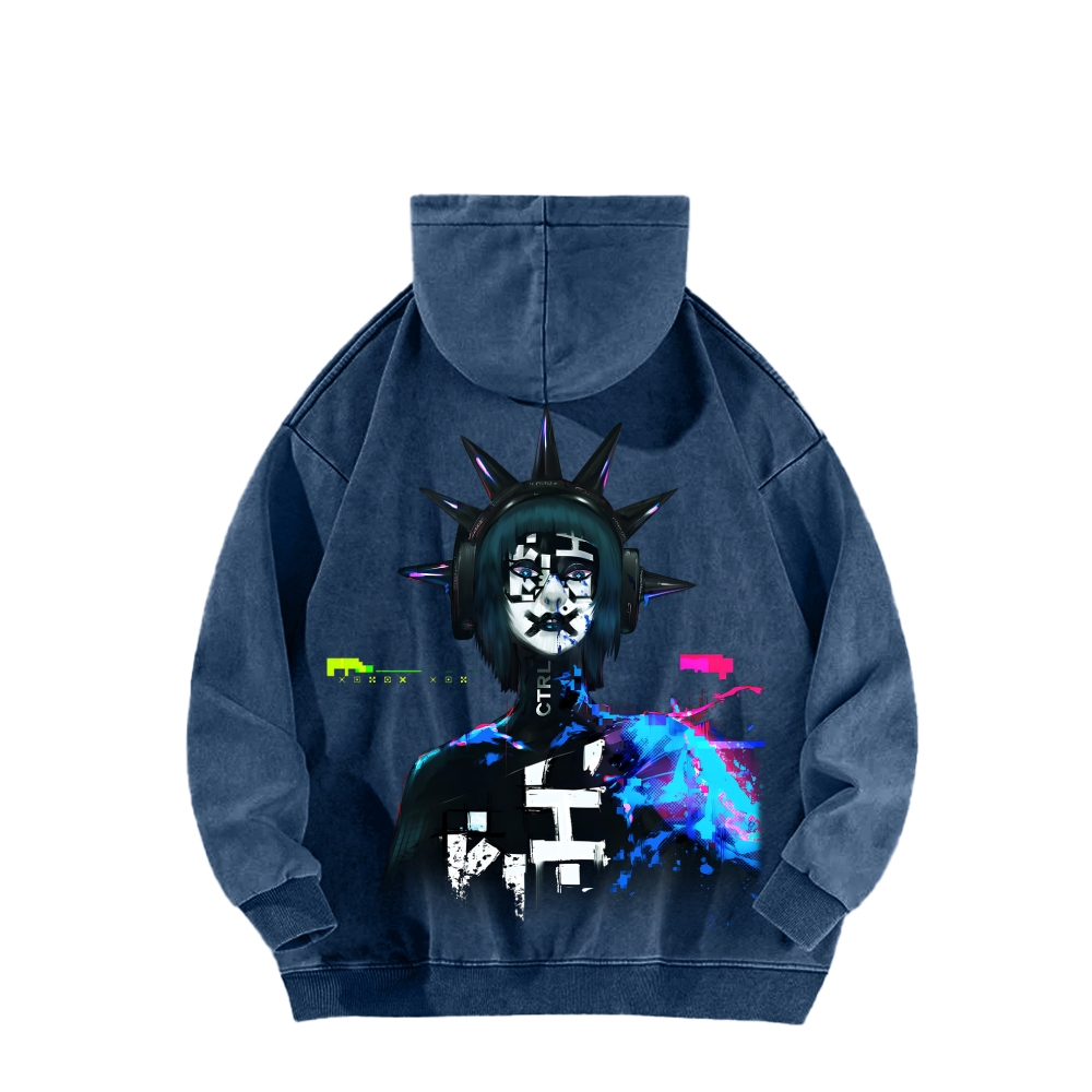 Unisex Washed Hoodie 2603006588