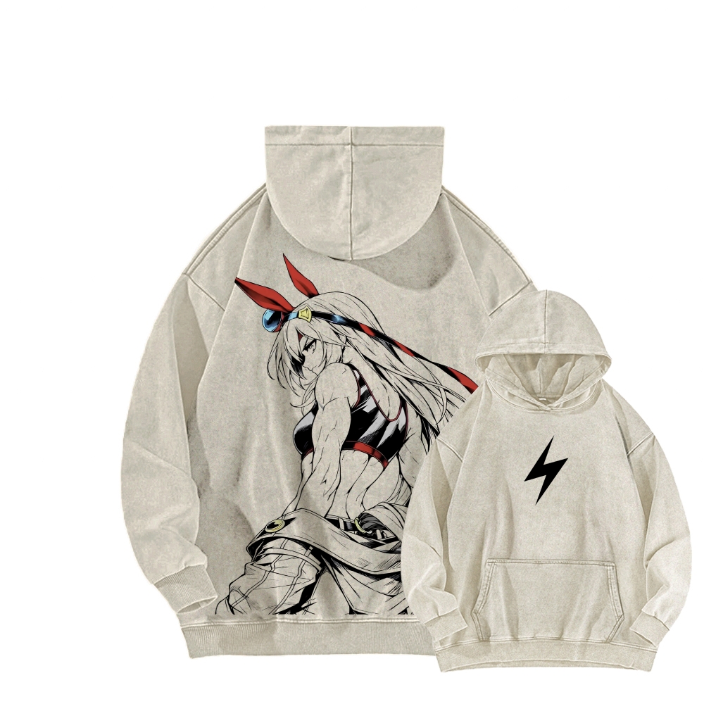 Unisex Washed Hoodie 2603007539