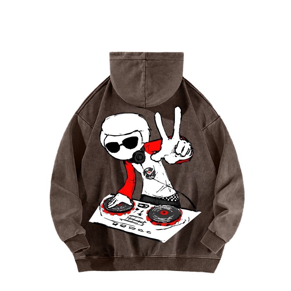 Unisex Washed Hoodie 2603008212