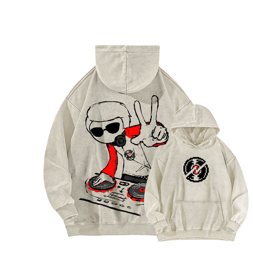 Unisex Washed Hoodie 2603008212