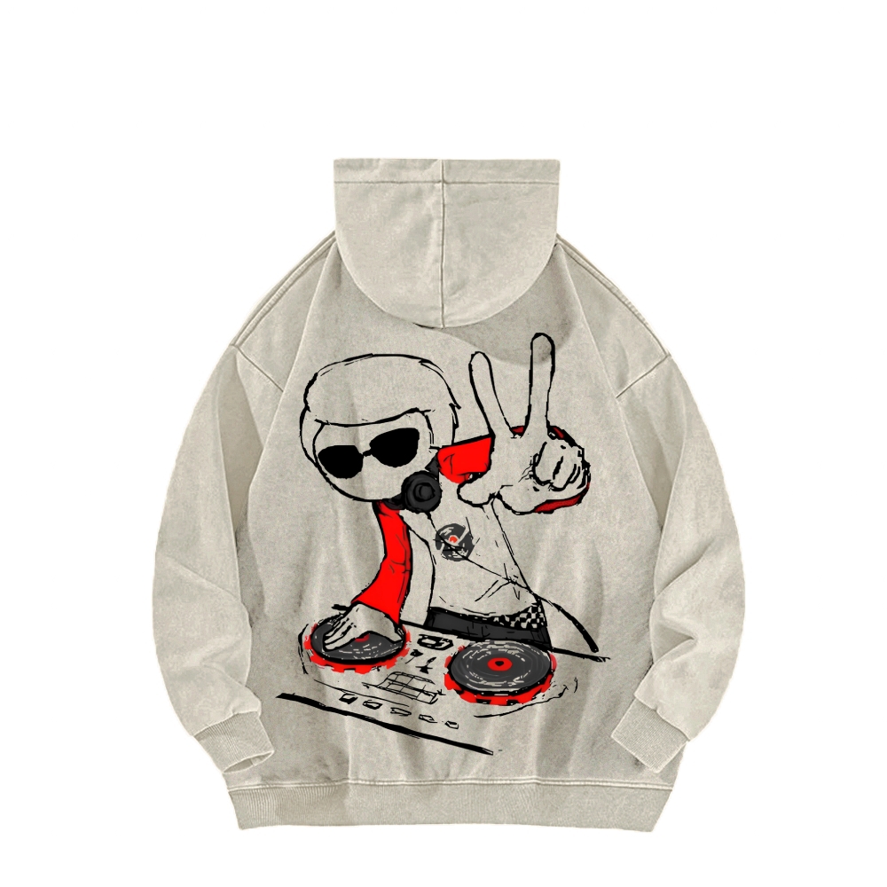 Unisex Washed Hoodie 2603008212