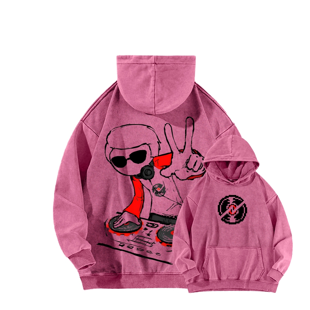 Unisex Washed Hoodie 2603008212