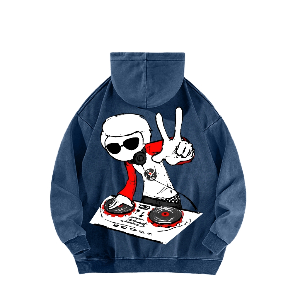 Unisex Washed Hoodie 2603008212