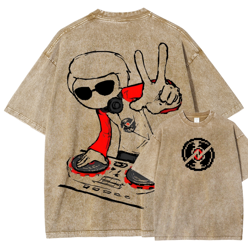 Unisex Fit Washed T-Shirt 2603008435