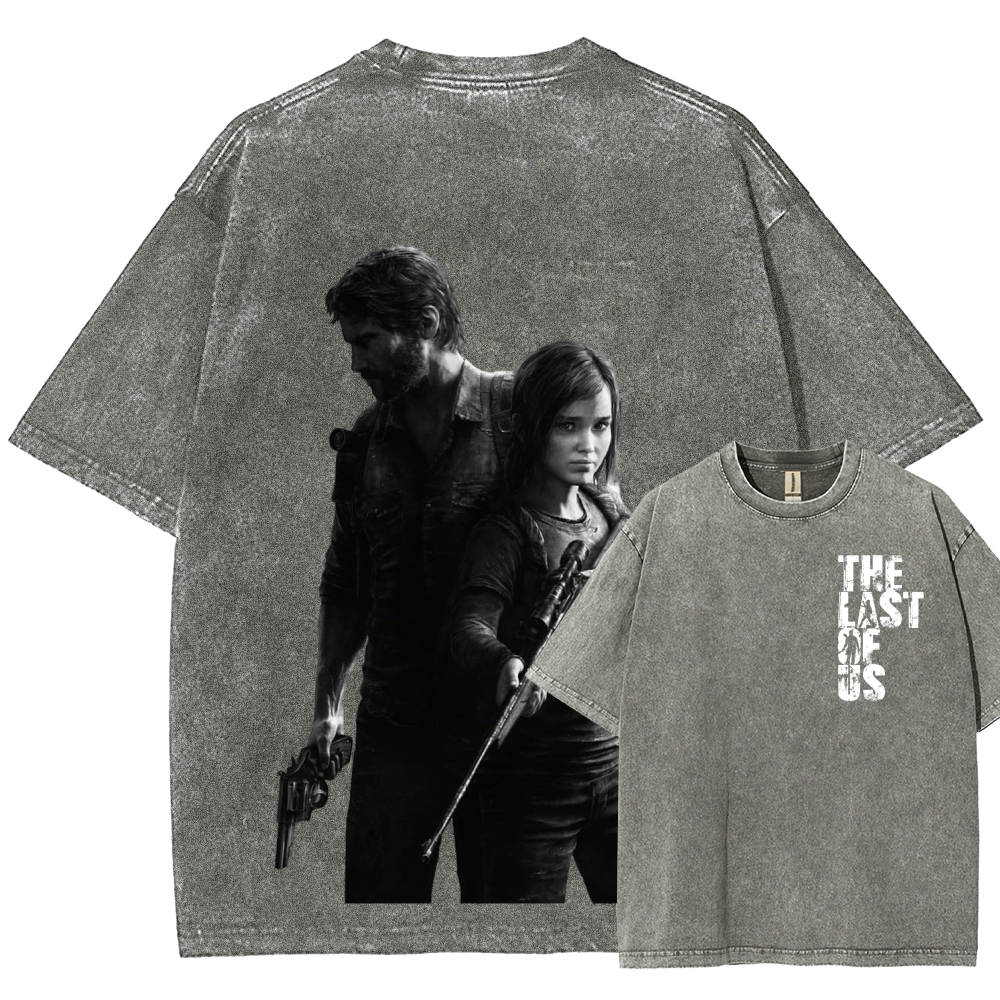 The Last of Us Unisex Fit Washed T-Shirt 2603010938