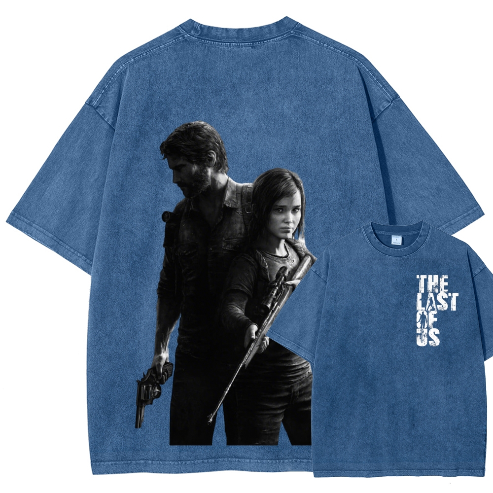 The Last of Us Unisex Fit Washed T-Shirt 2603010938
