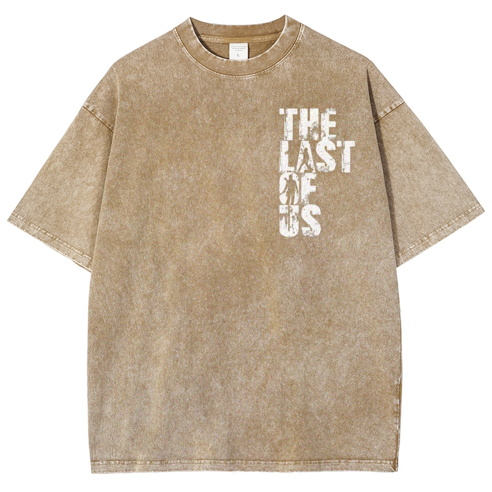 The Last of Us Unisex Fit Washed T-Shirt 2603010938