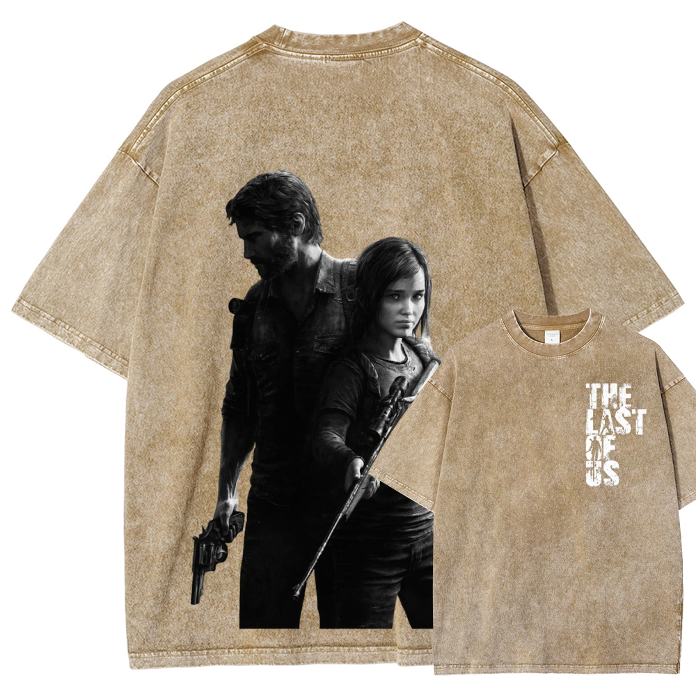 The Last of Us Unisex Fit Washed T-Shirt 2603010938