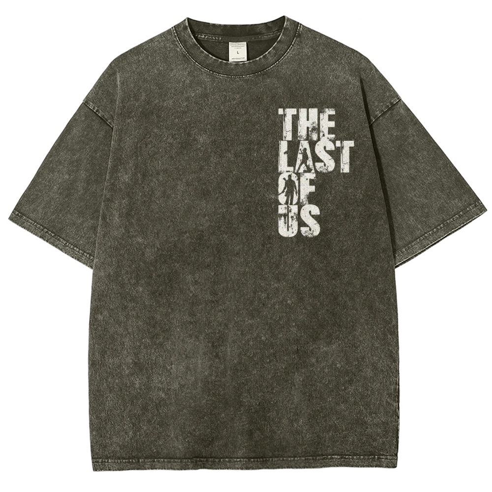 The Last of Us Unisex Fit Washed T-Shirt 2603010938