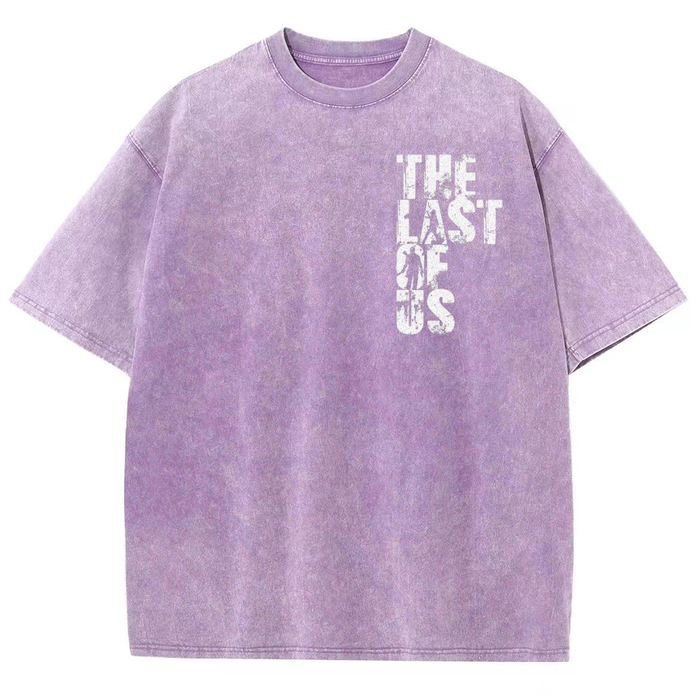 The Last of Us Unisex Fit Washed T-Shirt 2603010938