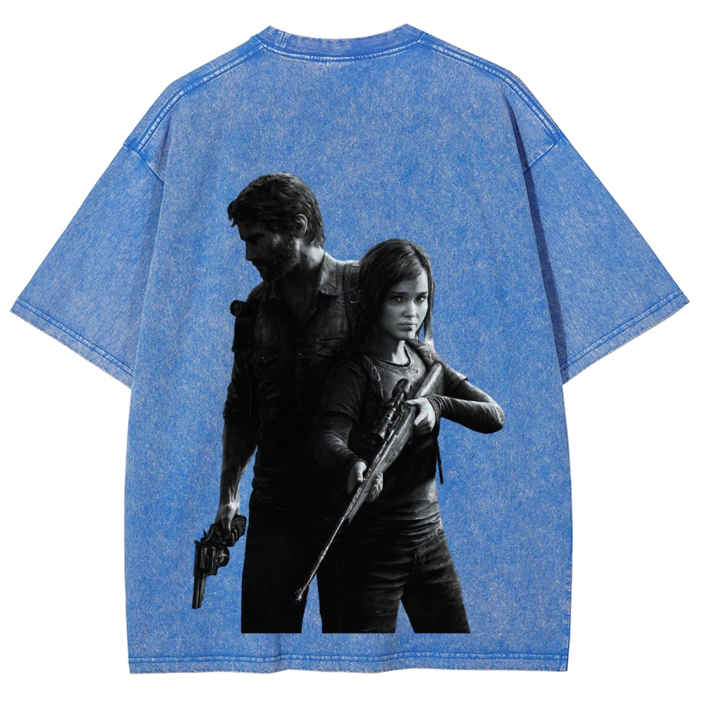The Last of Us Unisex Fit Washed T-Shirt 2603010938