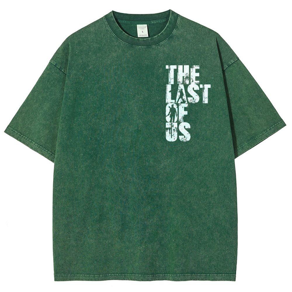 The Last of Us Unisex Fit Washed T-Shirt 2603010938