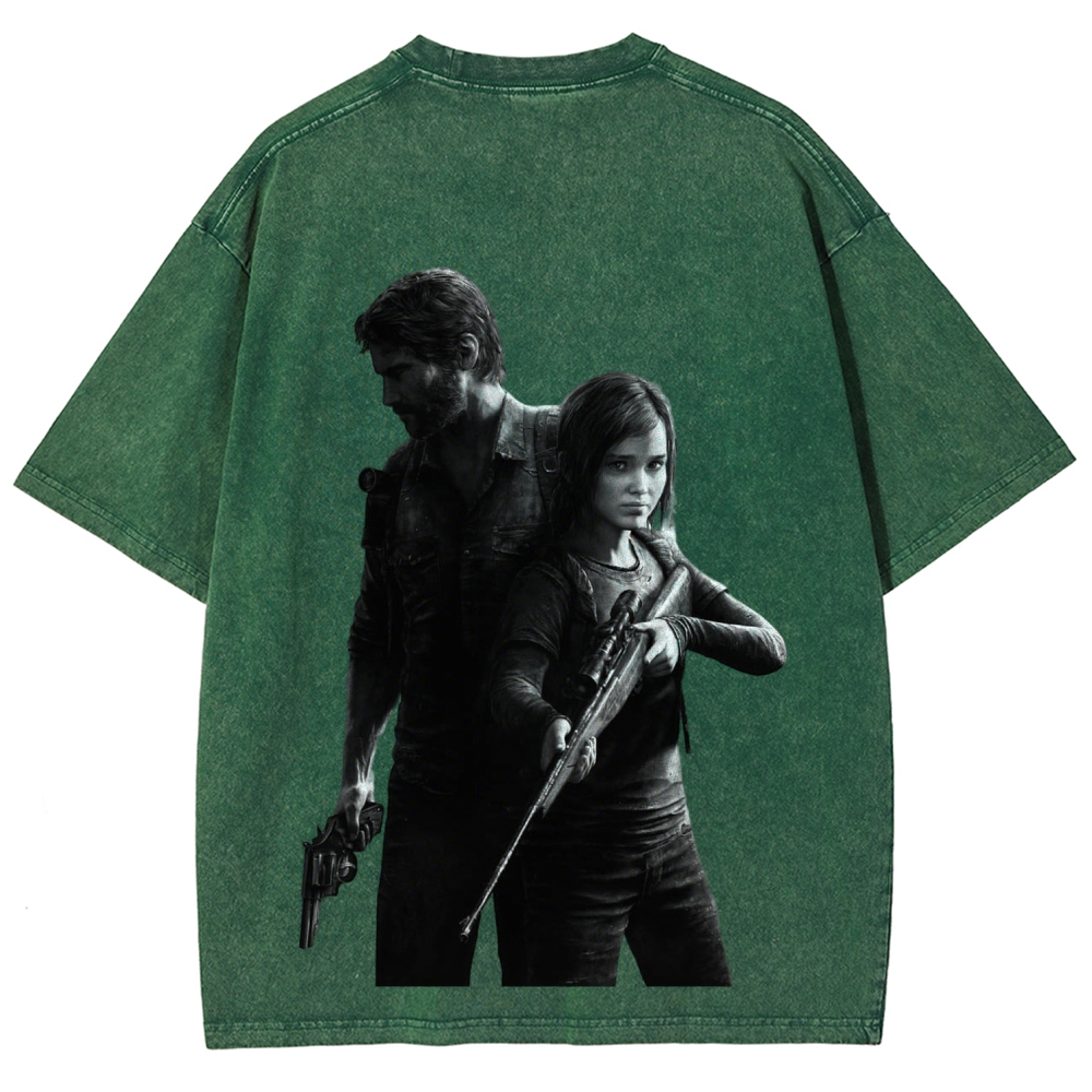The Last of Us Unisex Fit Washed T-Shirt 2603010938