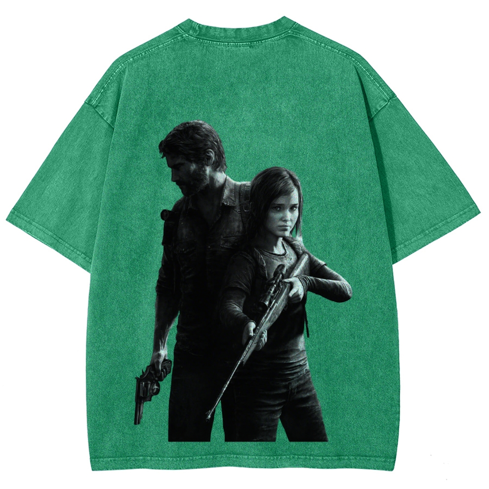 The Last of Us Unisex Fit Washed T-Shirt 2603010938