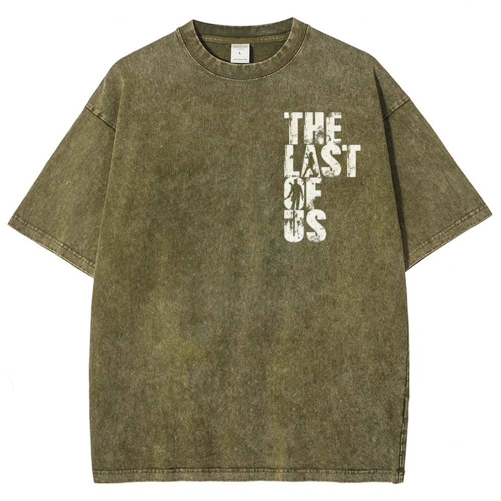 The Last of Us Unisex Fit Washed T-Shirt 2603010938