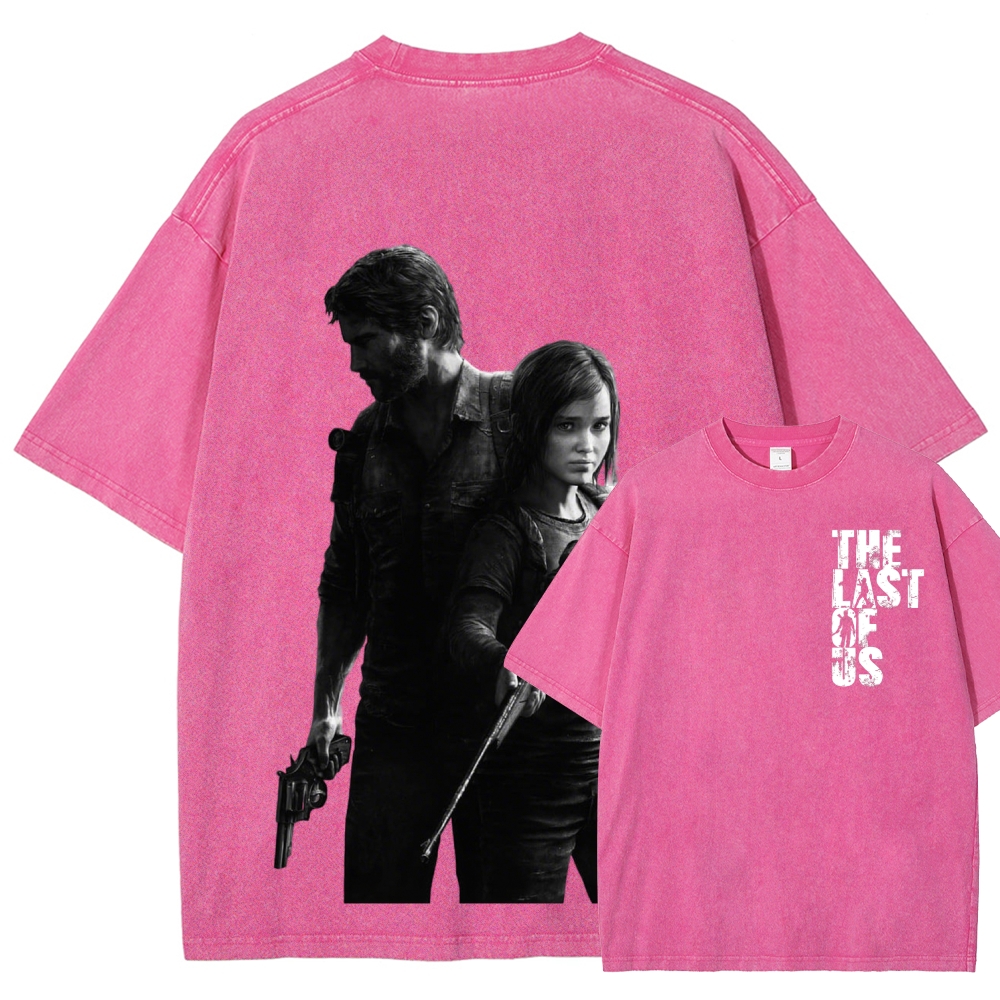 The Last of Us Unisex Fit Washed T-Shirt 2603010938