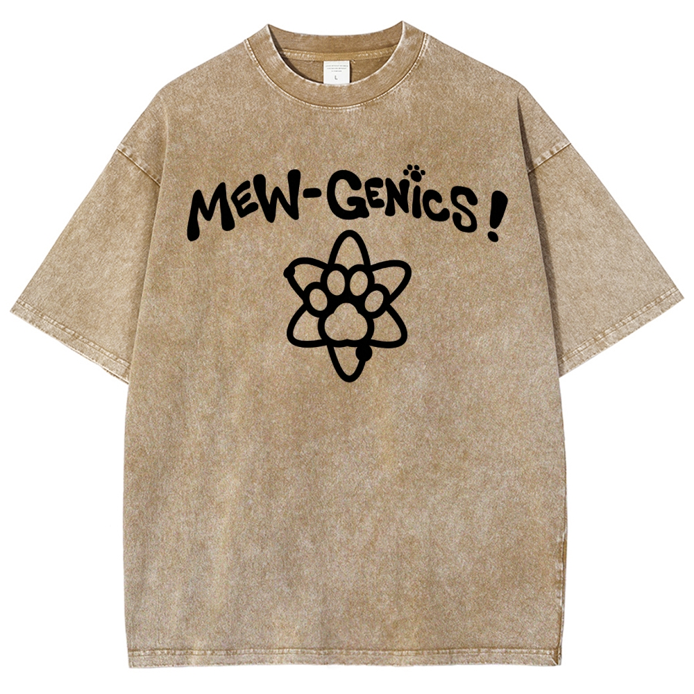 Mewgenics Unisex Fit Washed T-Shirt 2603011353