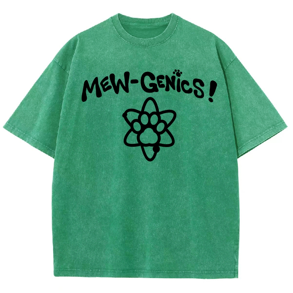 Mewgenics Unisex Fit Washed T-Shirt 2603011353