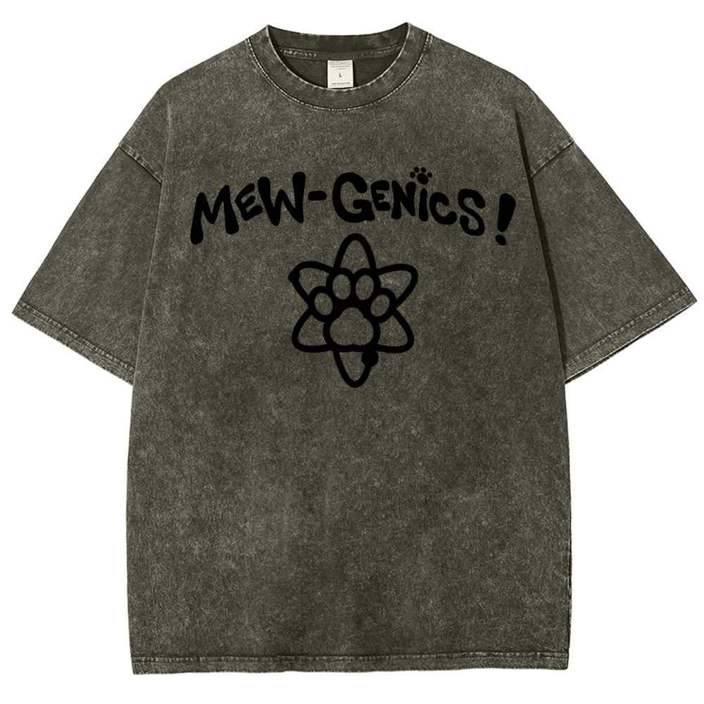 Mewgenics Unisex Fit Washed T-Shirt 2603011353