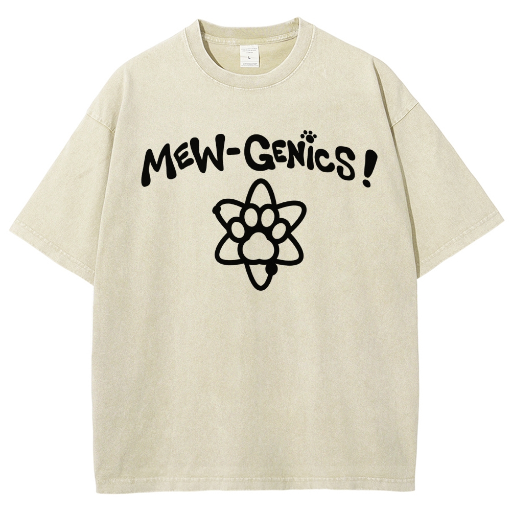 Mewgenics Unisex Fit Washed T-Shirt 2603011353