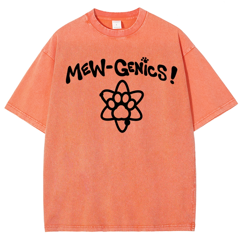 Mewgenics Unisex Fit Washed T-Shirt 2603011353