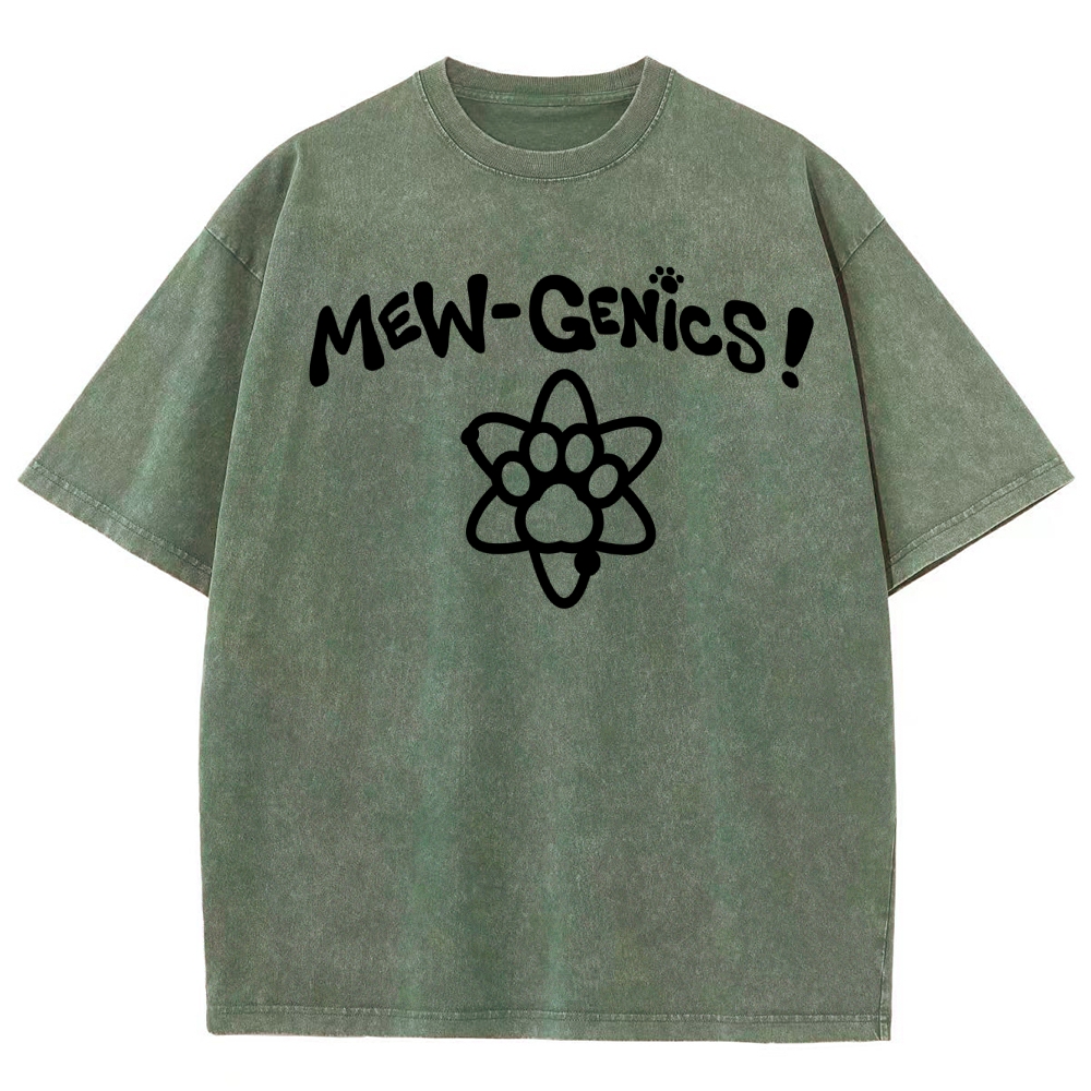 Mewgenics Unisex Fit Washed T-Shirt 2603011353