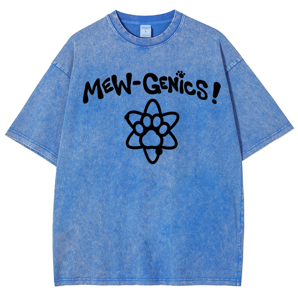 Mewgenics Unisex Fit Washed T-Shirt 2603011353