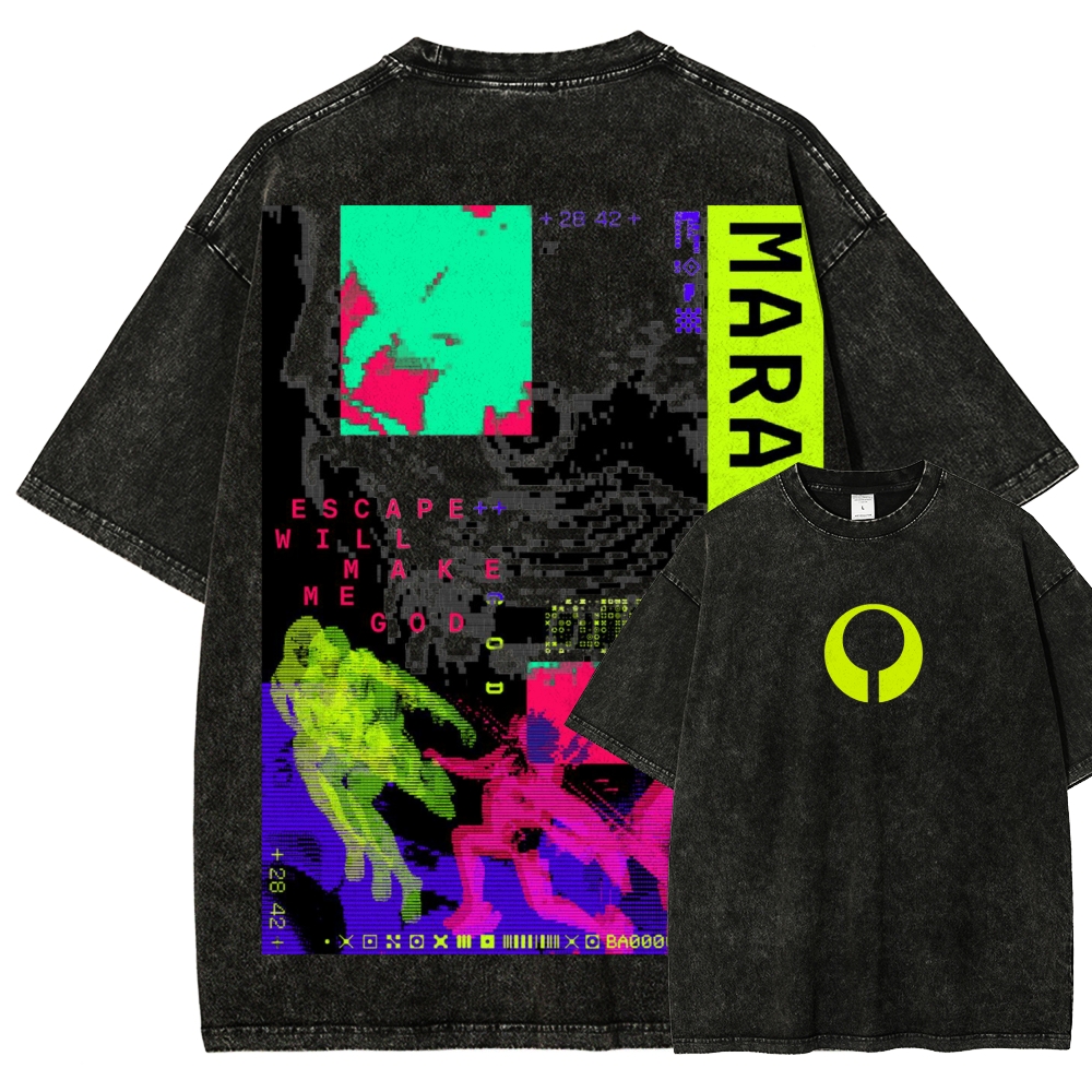 Marathon Unisex Fit Washed T-Shirt 2603012367