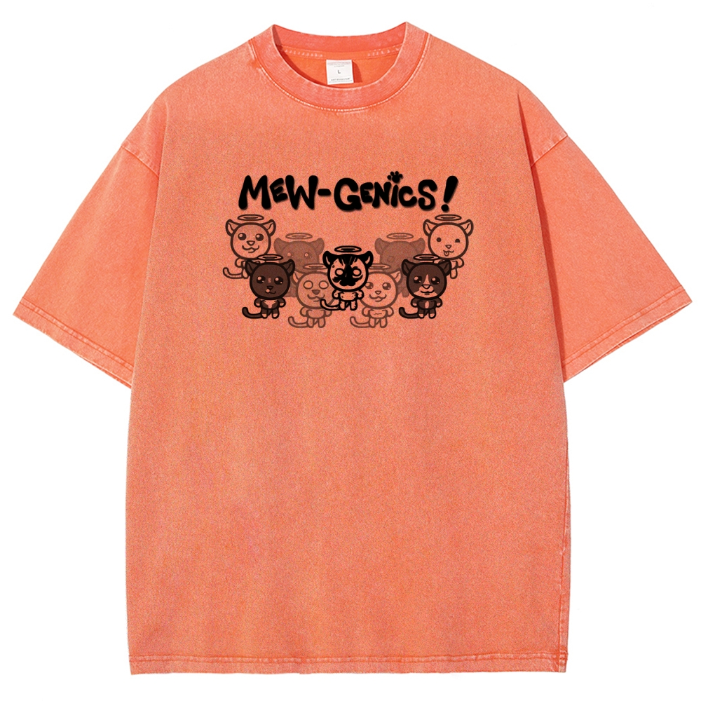 Mewgenics Unisex Fit Washed T-Shirt 2603012777