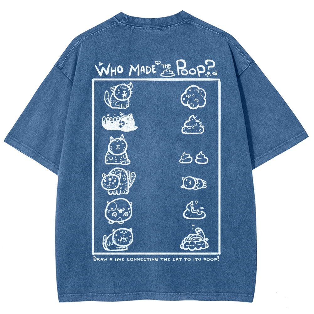 Mewgenics Unisex Fit Washed T-Shirt 2603012803