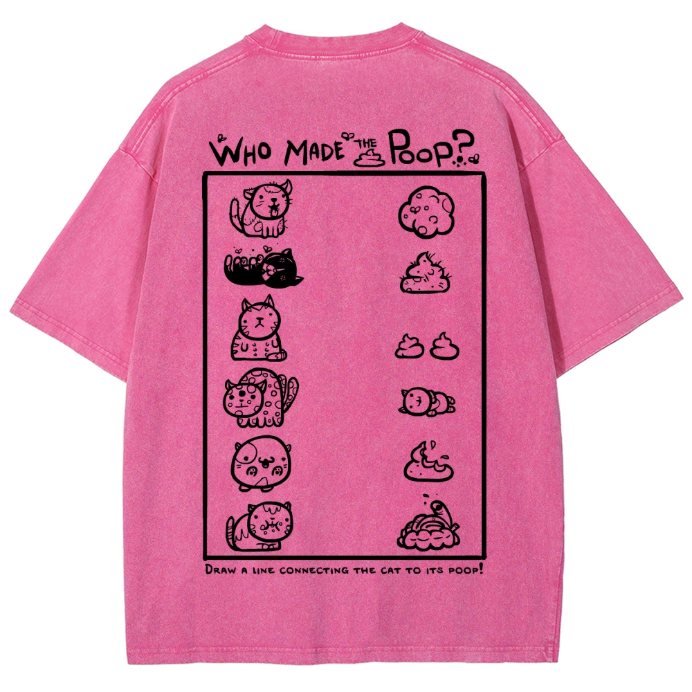 Mewgenics Unisex Fit Washed T-Shirt 2603012803