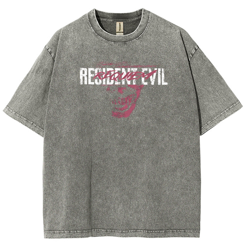 Resident Evil Unisex Fit Washed T-Shirt 2603013822