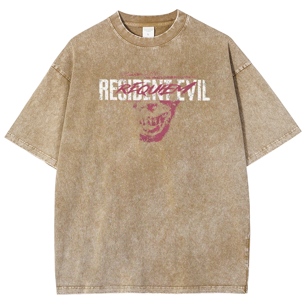 Resident Evil Unisex Fit Washed T-Shirt 2603013822