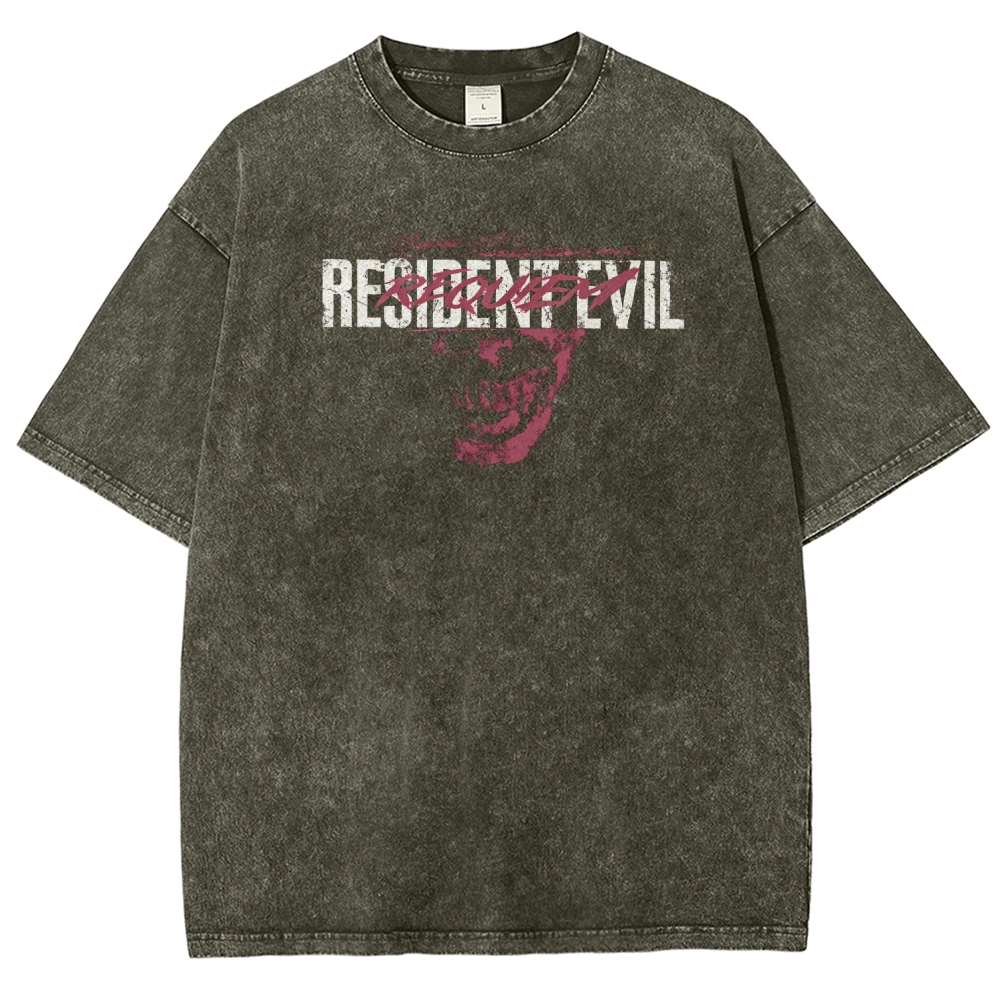 Resident Evil Unisex Fit Washed T-Shirt 2603013822