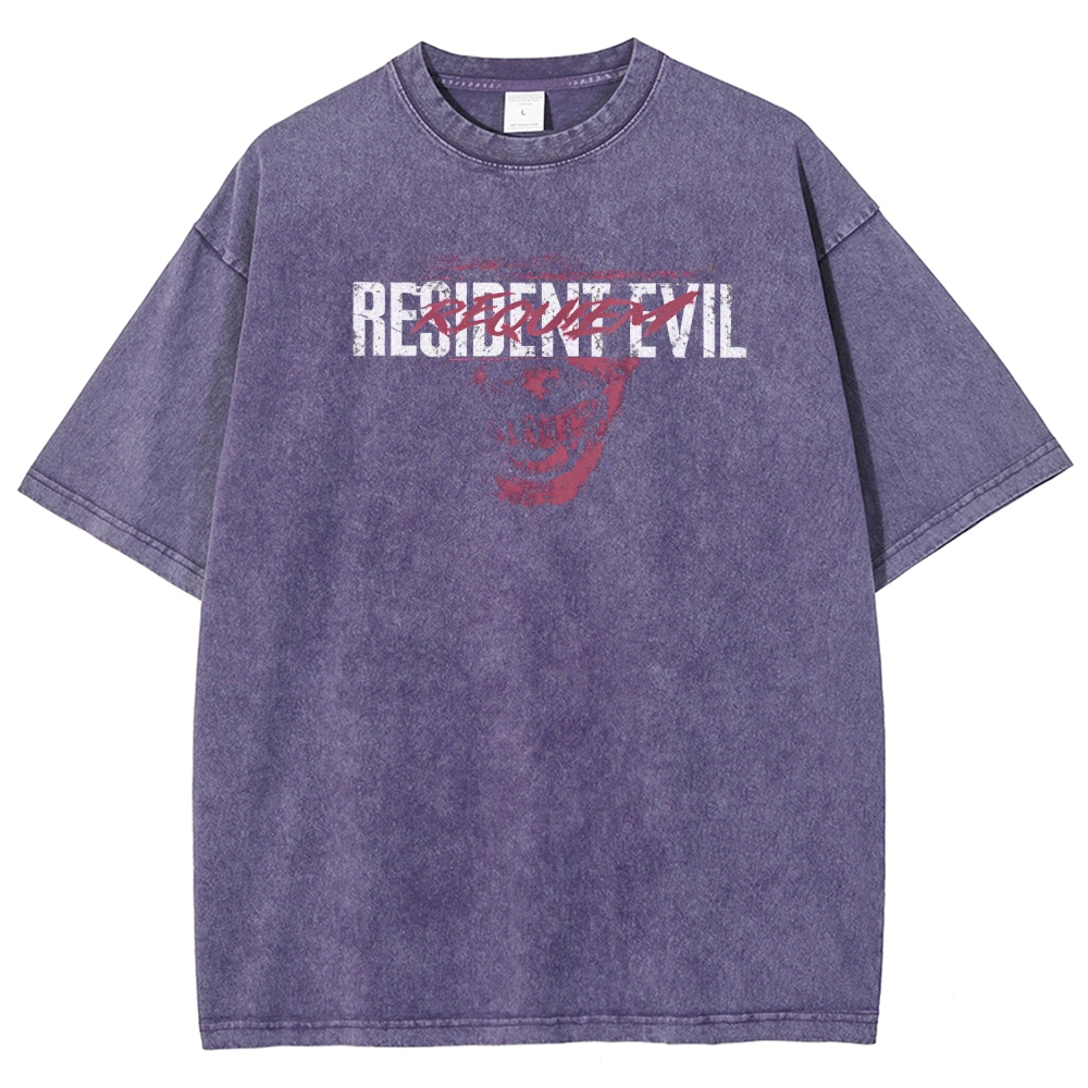 Resident Evil Unisex Fit Washed T-Shirt 2603013822