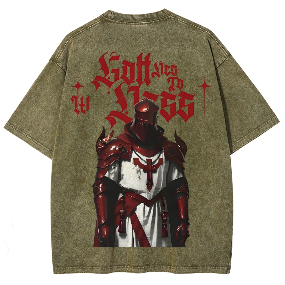 Crusaders Unisex Fit Washed T-Shirt 2603013912