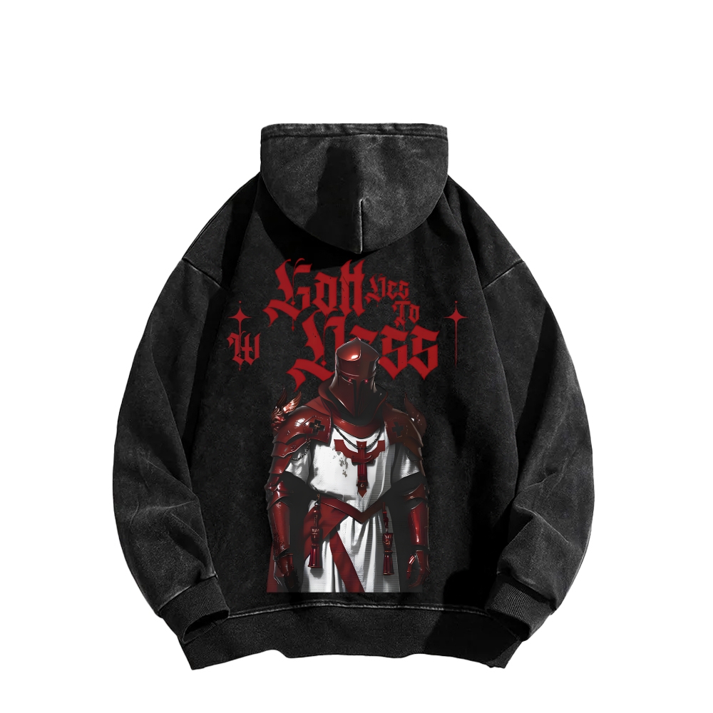 Crusaders Unisex Washed Hoodie 2603013932