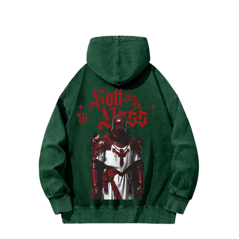 Crusaders Unisex Washed Hoodie 2603013932