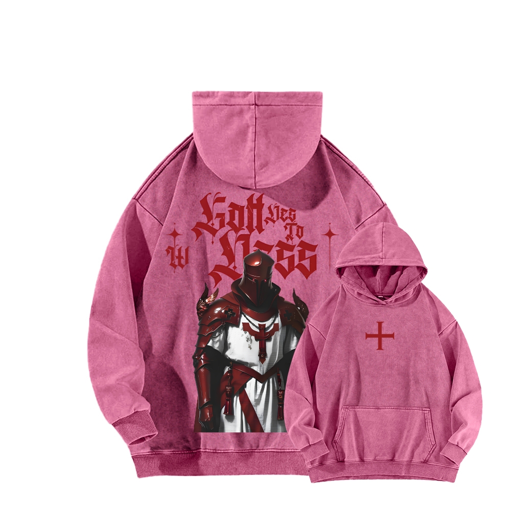 Crusaders Unisex Washed Hoodie 2603013932