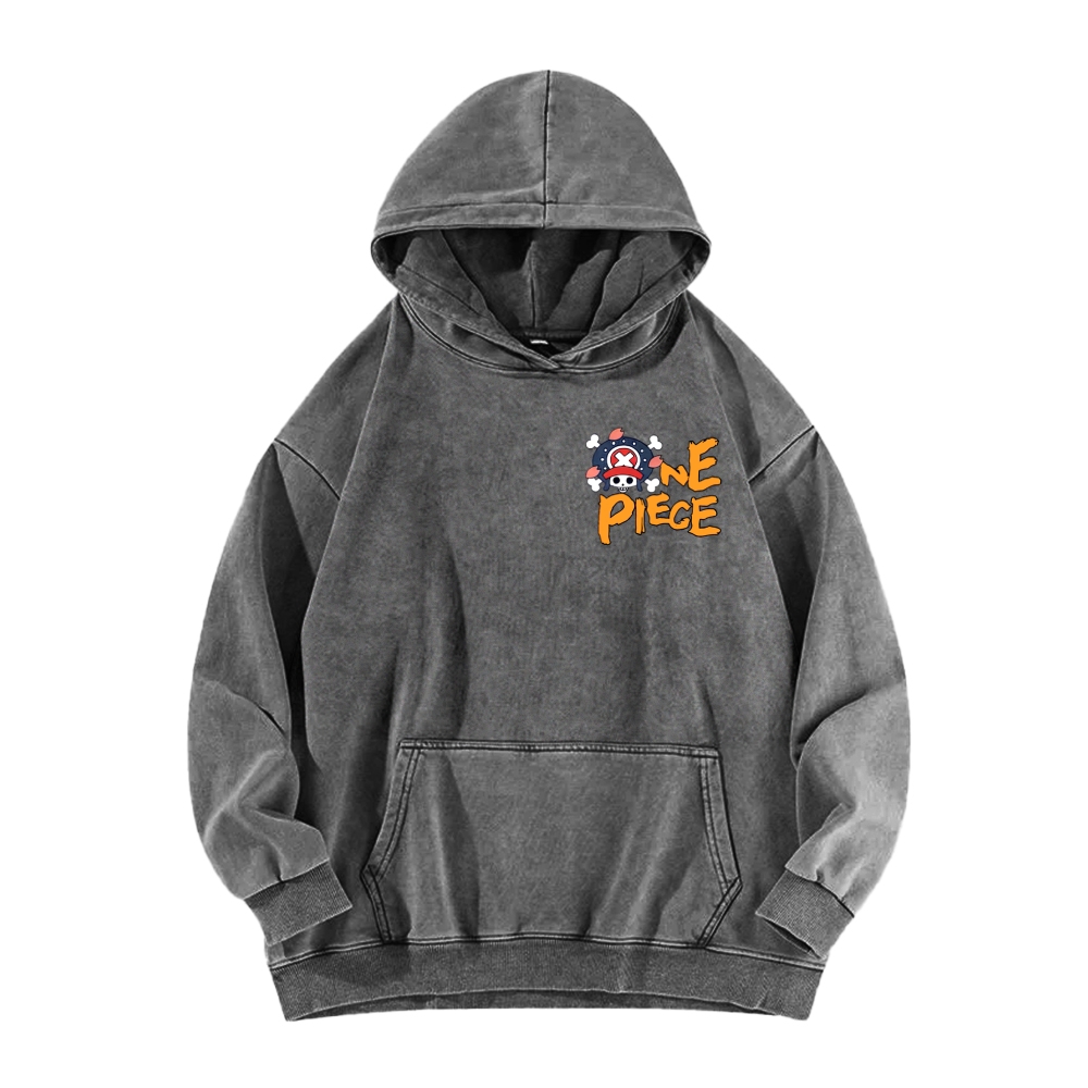 One Piece Unisex Washed Hoodie 2603014173