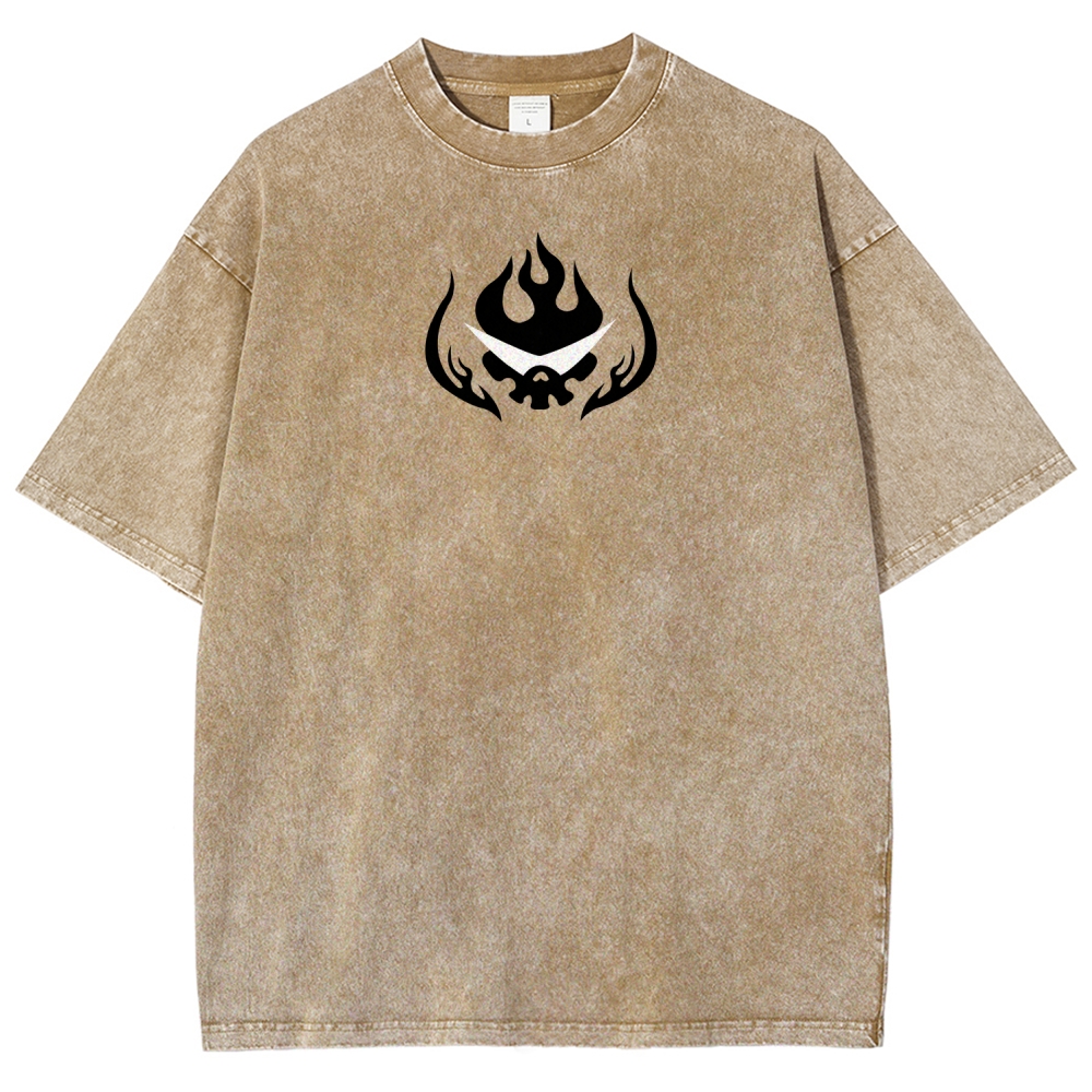 Tengen Toppa Unisex Fit Washed T-Shirt 2603014180