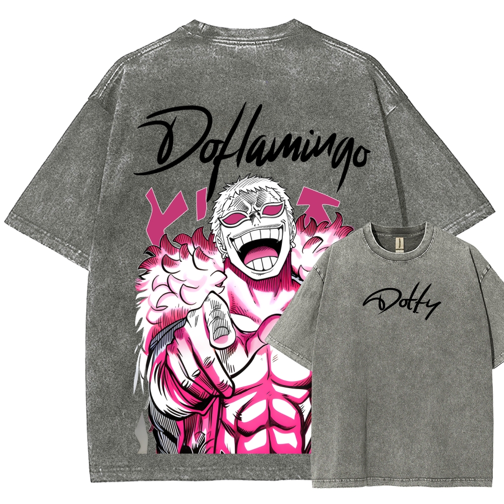 One Piece Unisex Fit Washed T-Shirt 2603014196