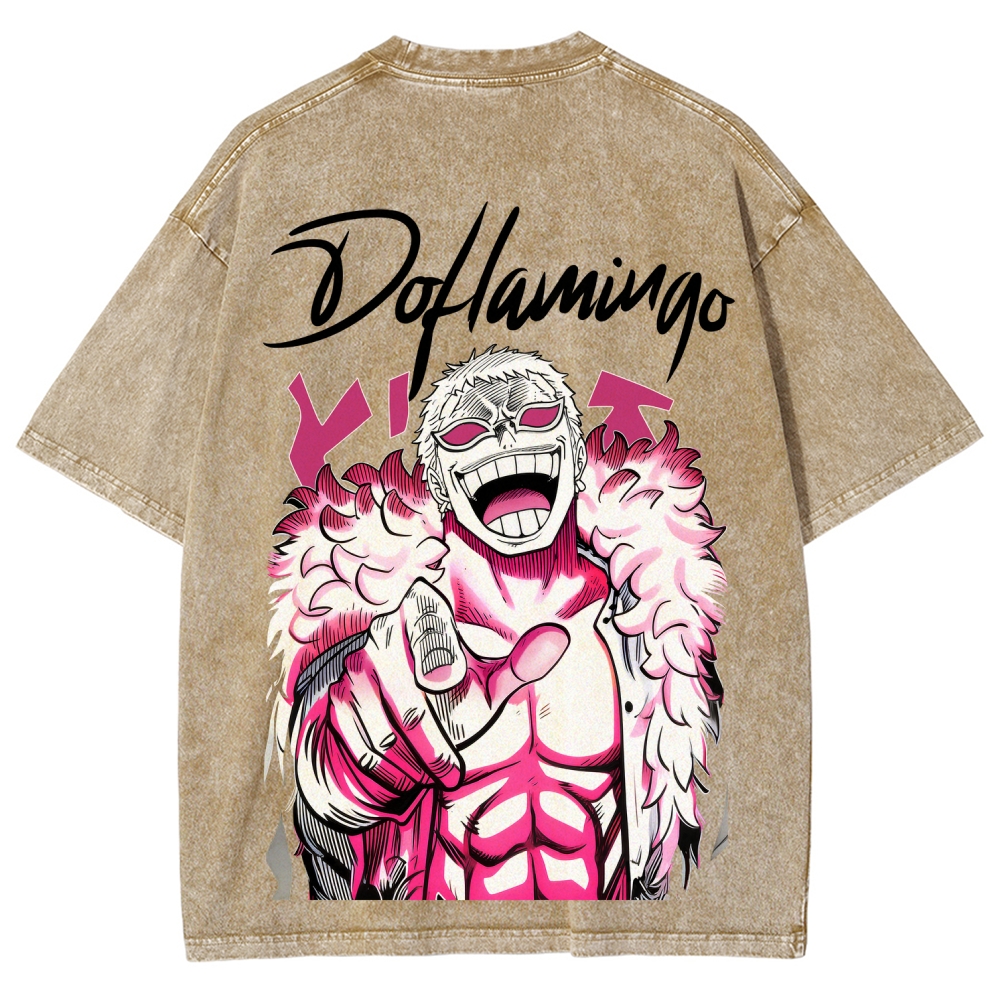 One Piece Unisex Fit Washed T-Shirt 2603014196