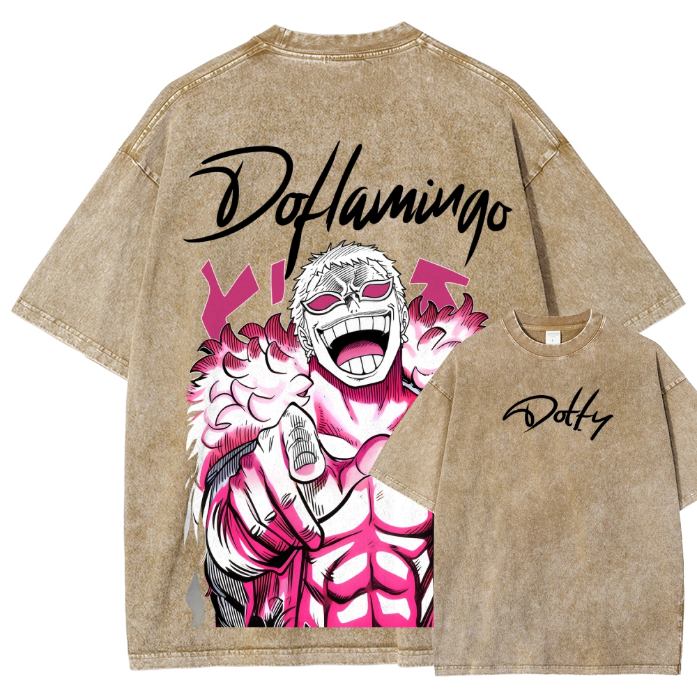 One Piece Unisex Fit Washed T-Shirt 2603014196