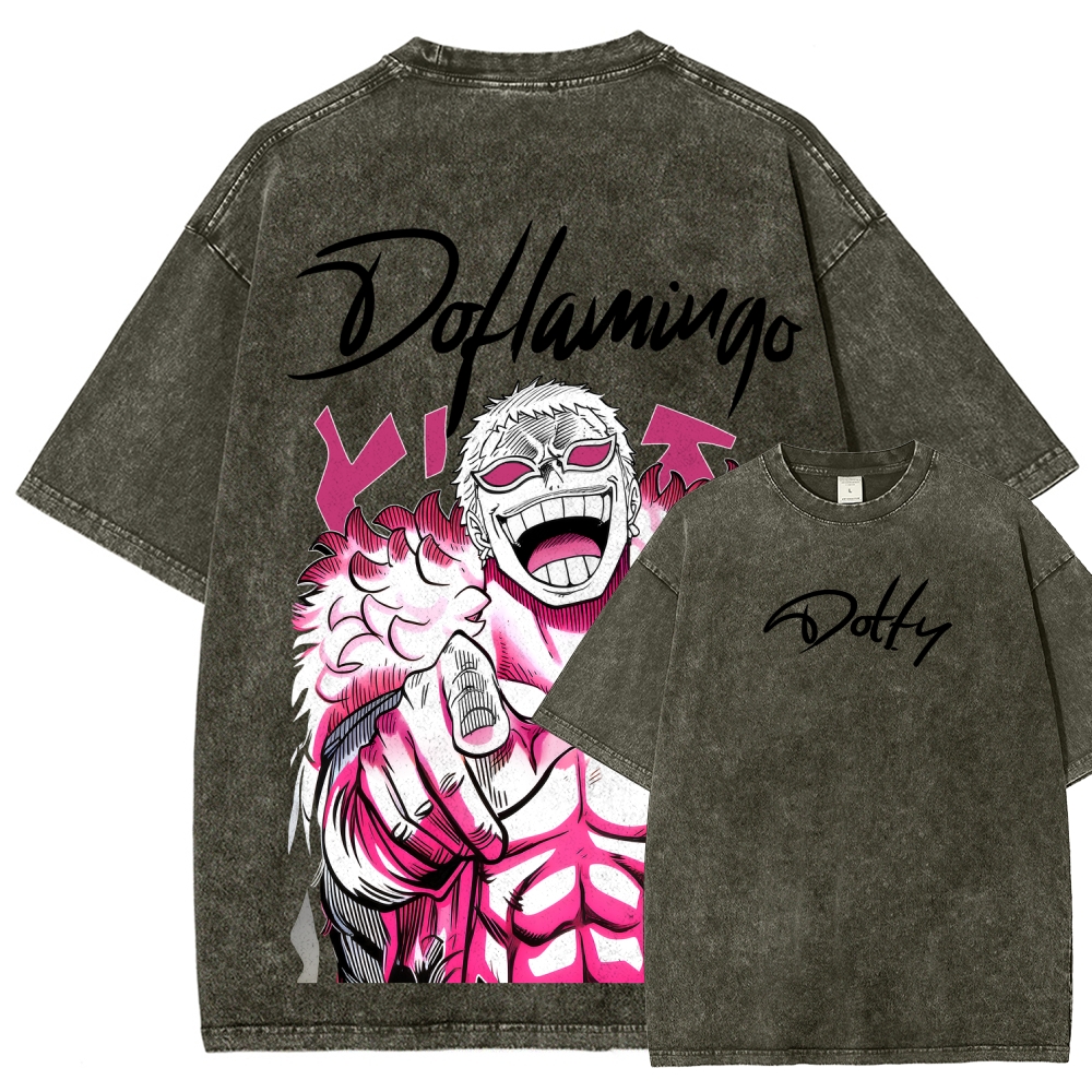 One Piece Unisex Fit Washed T-Shirt 2603014196