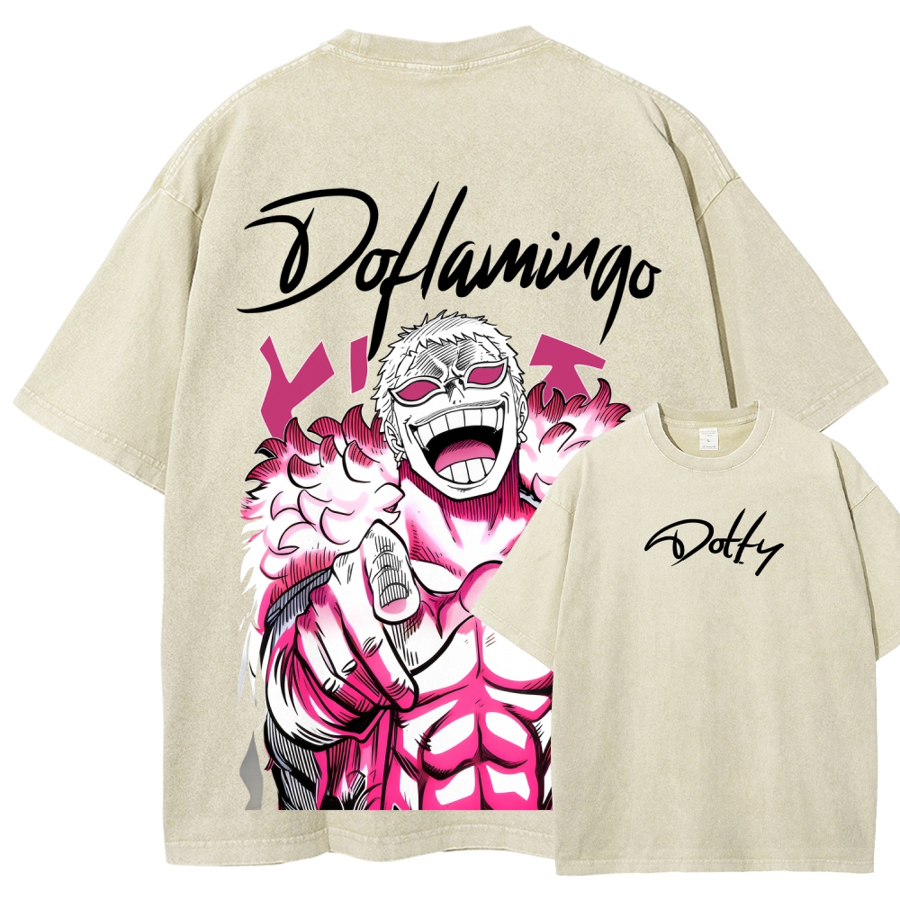 One Piece Unisex Fit Washed T-Shirt 2603014196