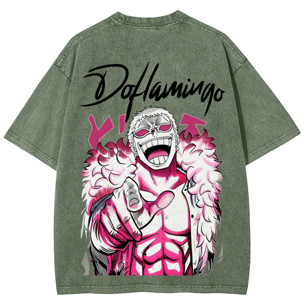 One Piece Unisex Fit Washed T-Shirt 2603014196