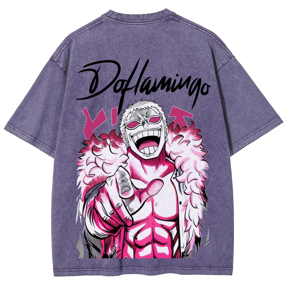 One Piece Unisex Fit Washed T-Shirt 2603014196